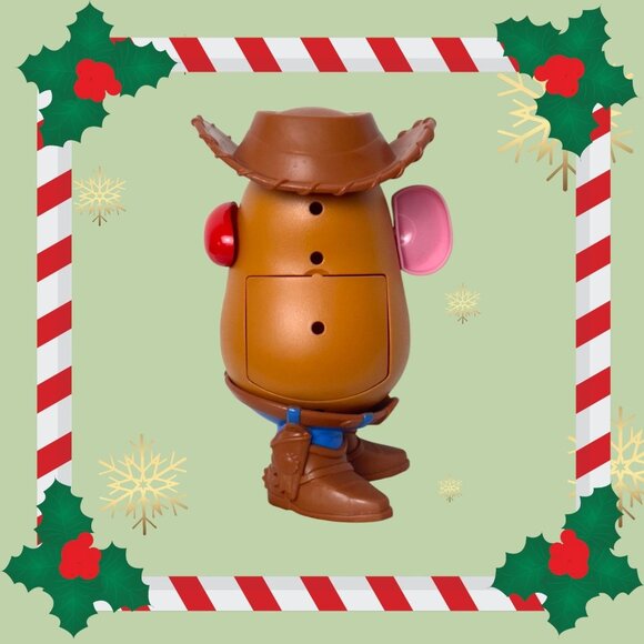 Vintage Mr. Potato Head Cowboy Toy Figure With Accessories Collectable - Picture 3 of 5